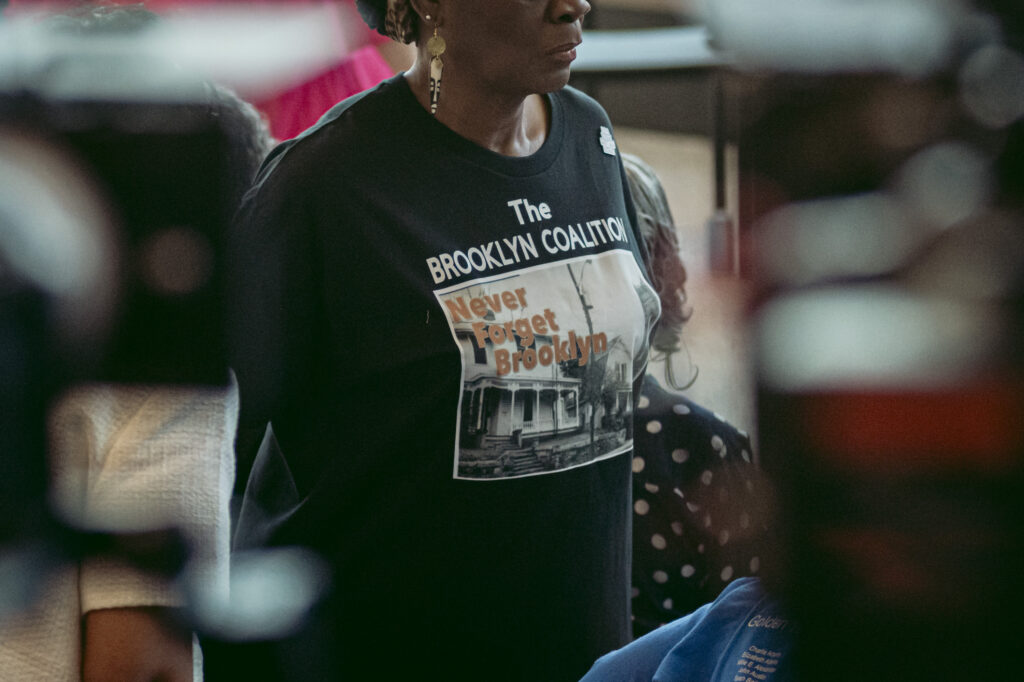 Brooklyn Coalition T-shirt at the Pearl