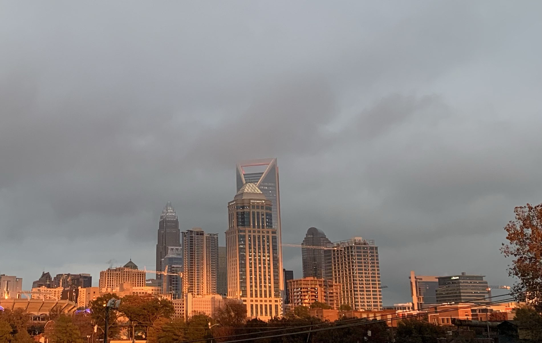 Charlotte skyline 2019