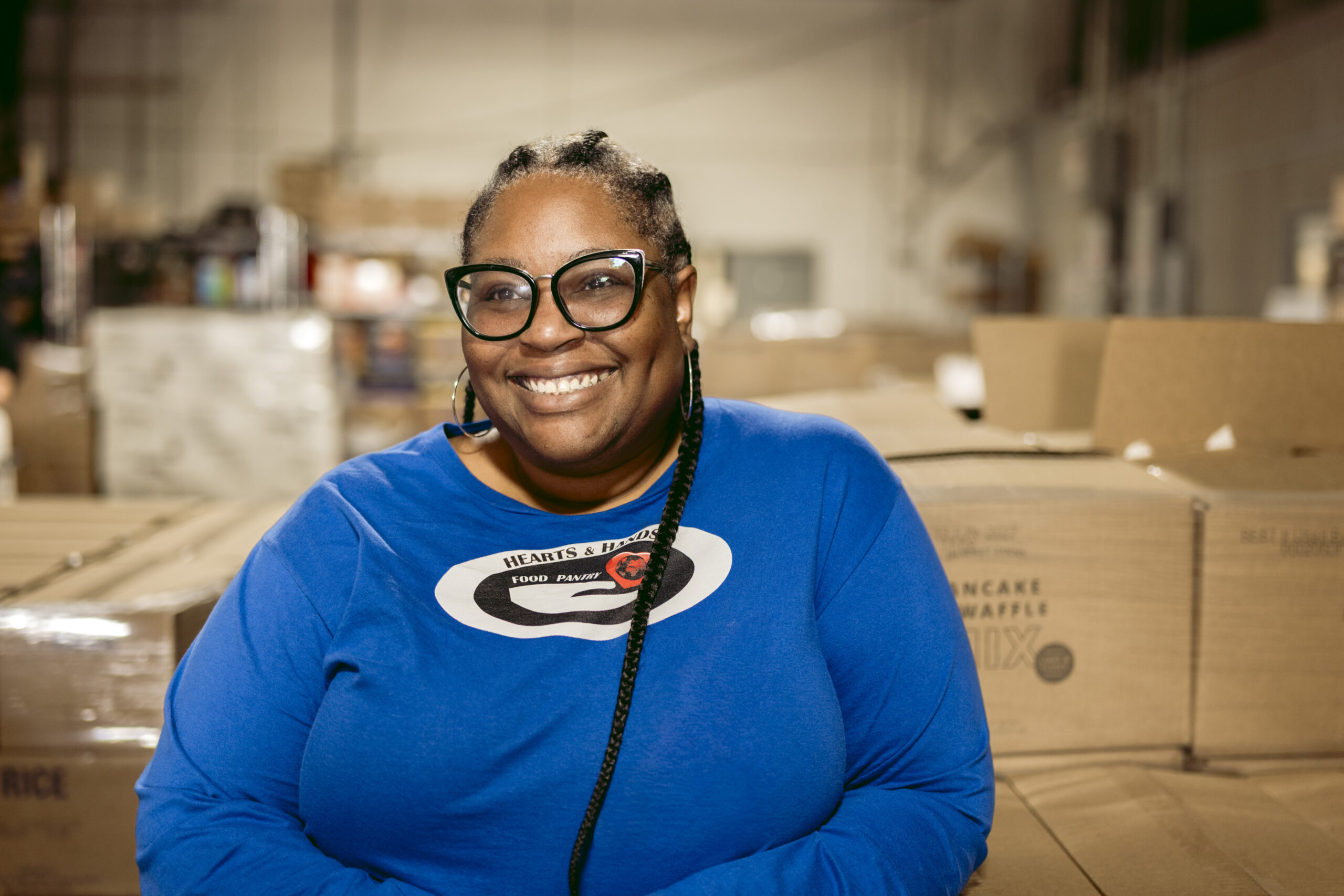 Kenya Joseph of Hearts and Hands food pantry