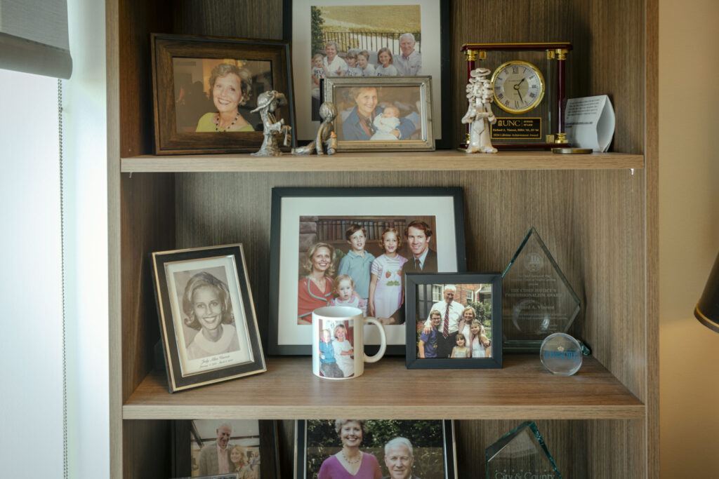 Richard Vinroot family photos